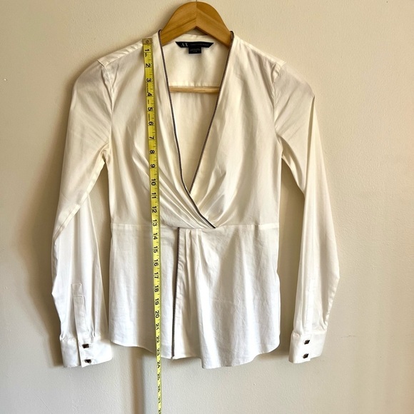 Armani Exchange peplum  top XS - Picture 9 of 11